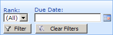 FilterZen Filter Web Part lets you create interactive or automatic Choice filters, Text filters, Page Column filters